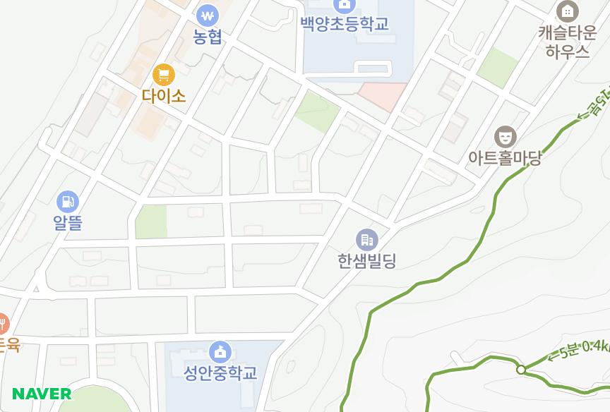 울산광역시 중구 성안동 노블레스빌 위치·실거래 시세 지도
