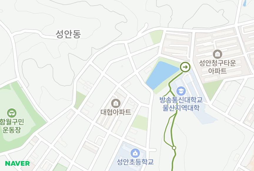 울산광역시 중구 성안동 희재아이브 위치·실거래 시세 지도