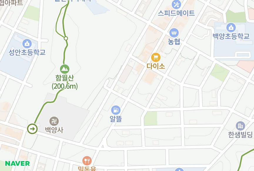 울산광역시 중구 성안동 금광예다움 위치·실거래 시세 지도