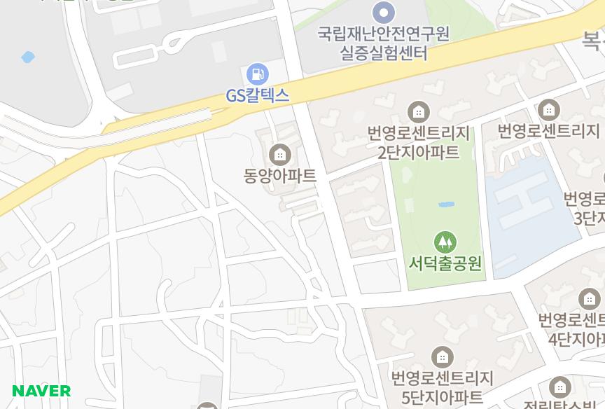 울산광역시 중구 북정동 북정 위치·실거래 시세 지도