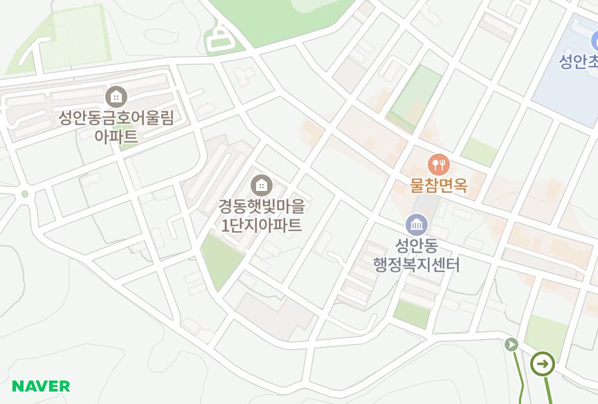 울산광역시 중구 성안동 신성그린빌 위치·실거래 시세 지도