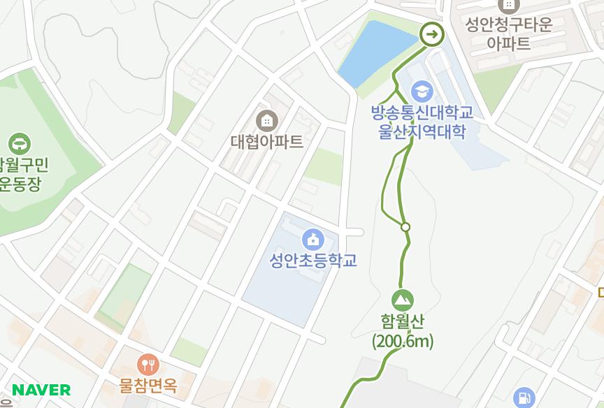 울산광역시 중구 성안동 아드리안1차 위치·실거래 시세 지도