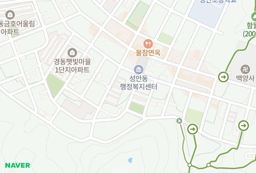 울산광역시 중구 성안동 청산아르미 위치·실거래 시세 지도