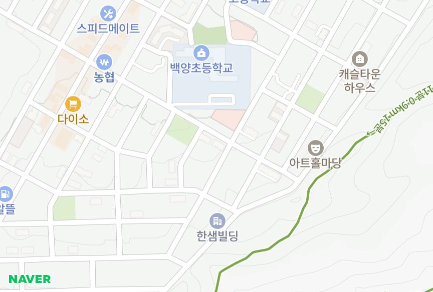 울산광역시 중구 성안동 효은하이빌 위치·실거래 시세 지도