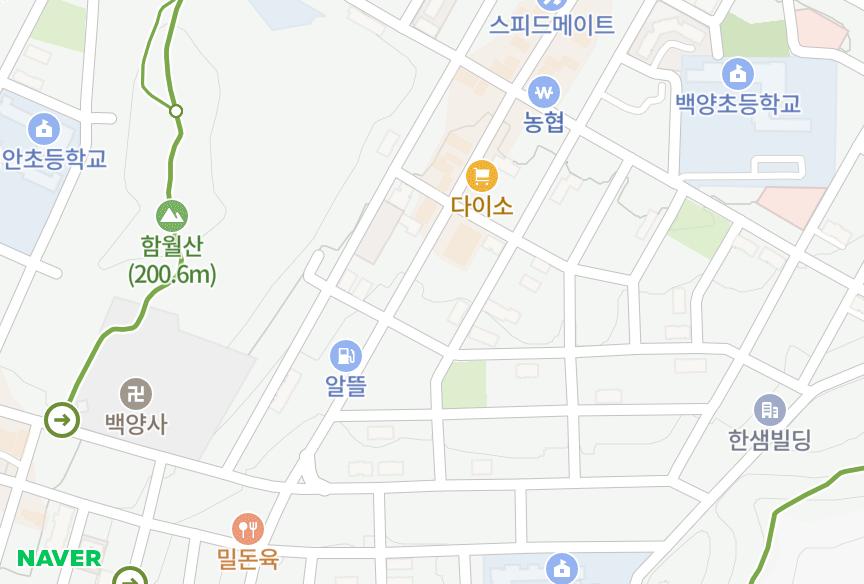 울산광역시 중구 성안동 성안하이페리온 위치·실거래 시세 지도