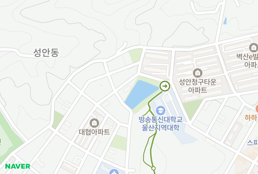 울산광역시 중구 성안동 신안골든빌 위치·실거래 시세 지도