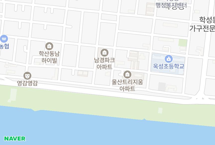 울산광역시 중구 학성동 플로렌스쉐르빌 위치·실거래 시세 지도