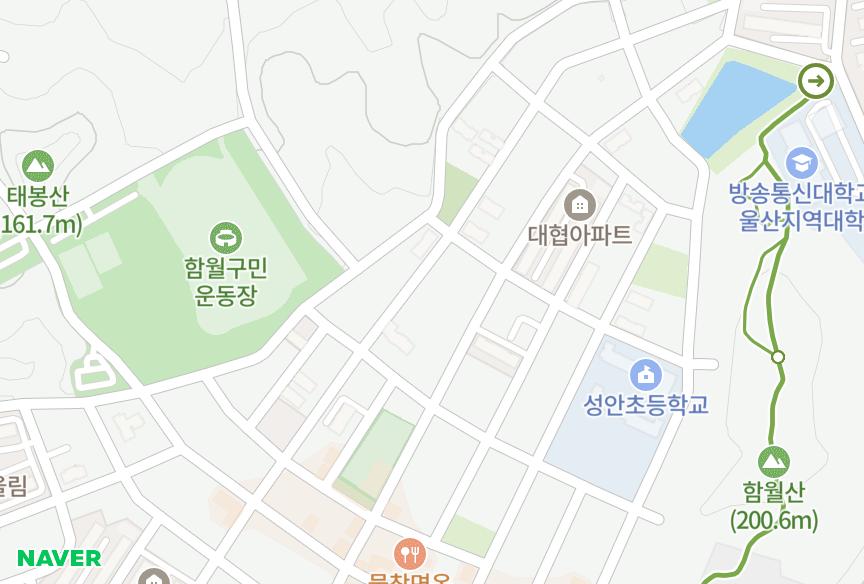 울산광역시 중구 성안동 네오빌9차 위치·실거래 시세 지도