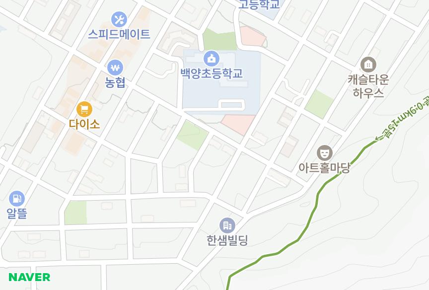 울산광역시 중구 성안동 대신리치빌 위치·실거래 시세 지도
