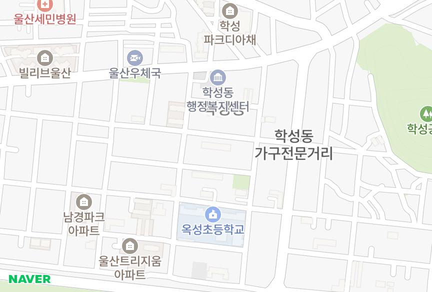 울산광역시 중구 학성동 청우학성맨션 위치·실거래 시세 지도