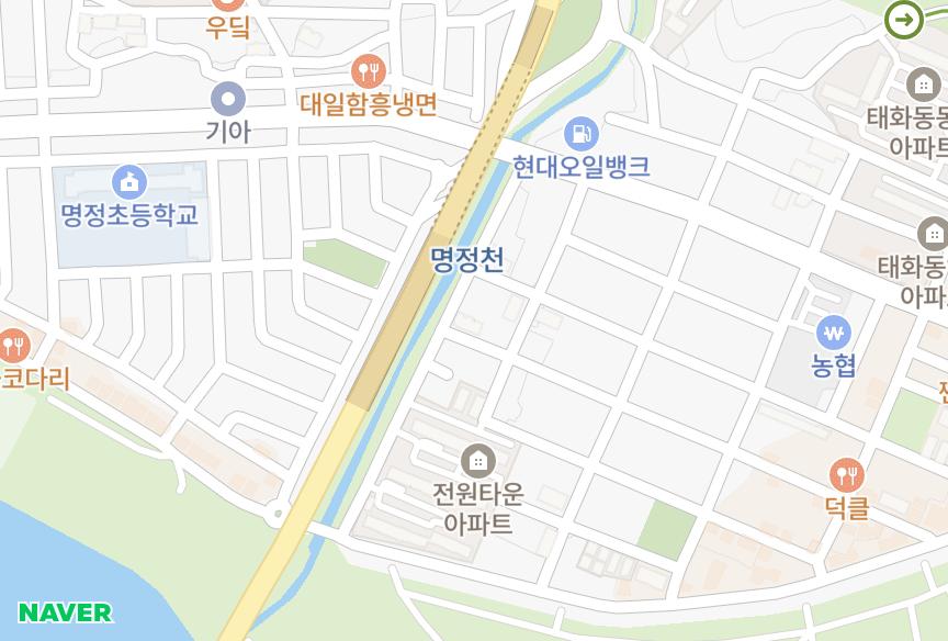 울산광역시 중구 태화동 연희빌 위치·실거래 시세 지도