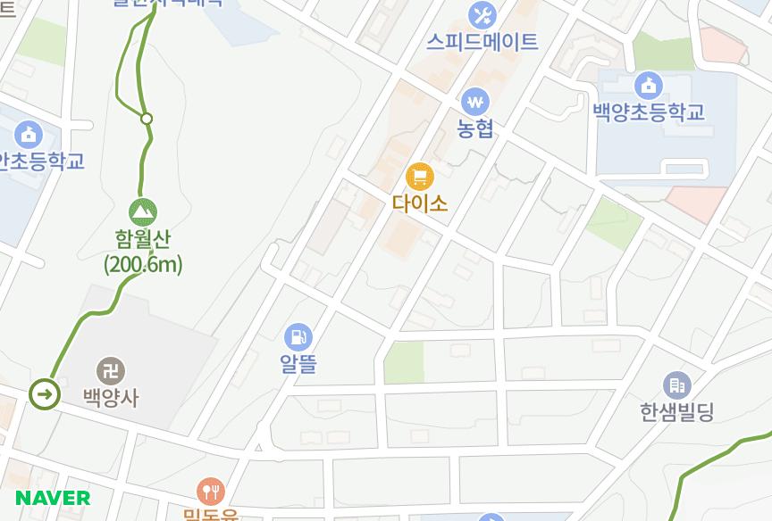 울산광역시 중구 성안동 성안성안에일린9차 위치·실거래 시세 지도