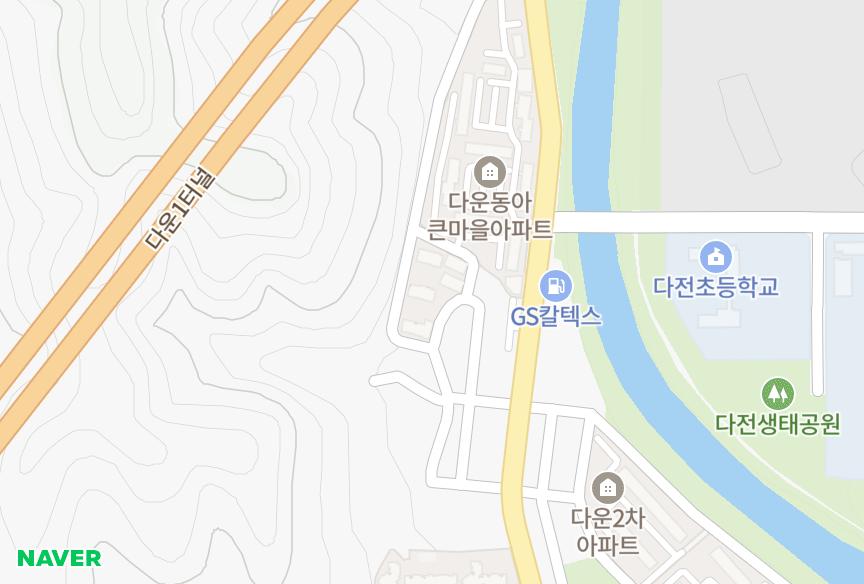 울산광역시 중구 다운동 진성웰빙타운 위치·실거래 시세 지도