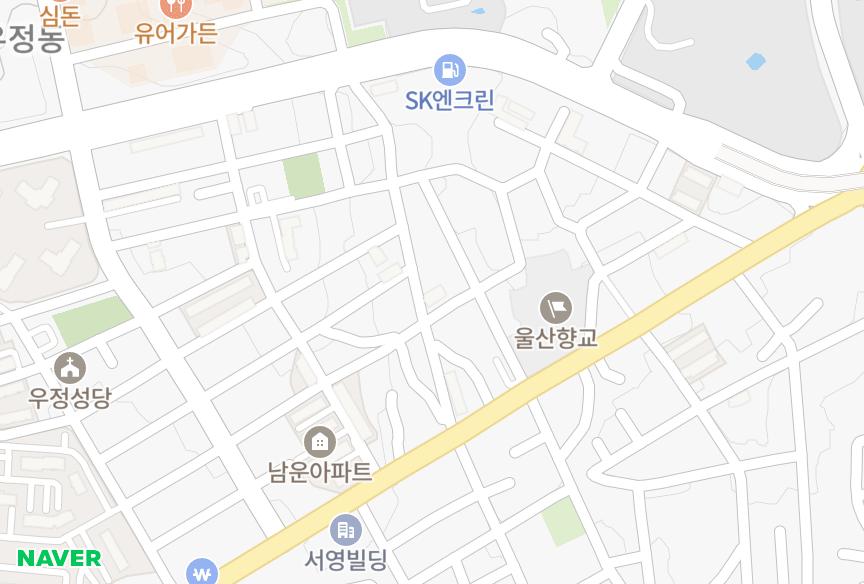 울산광역시 중구 교동 금강타워 위치·실거래 시세 지도
