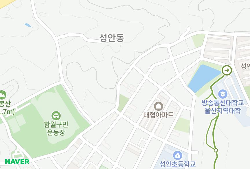 울산광역시 중구 성안동 빌화이트 위치·실거래 시세 지도
