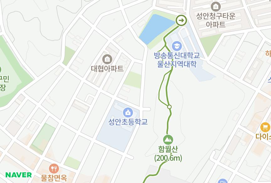 울산광역시 중구 성안동 신덕하이빌 위치·실거래 시세 지도