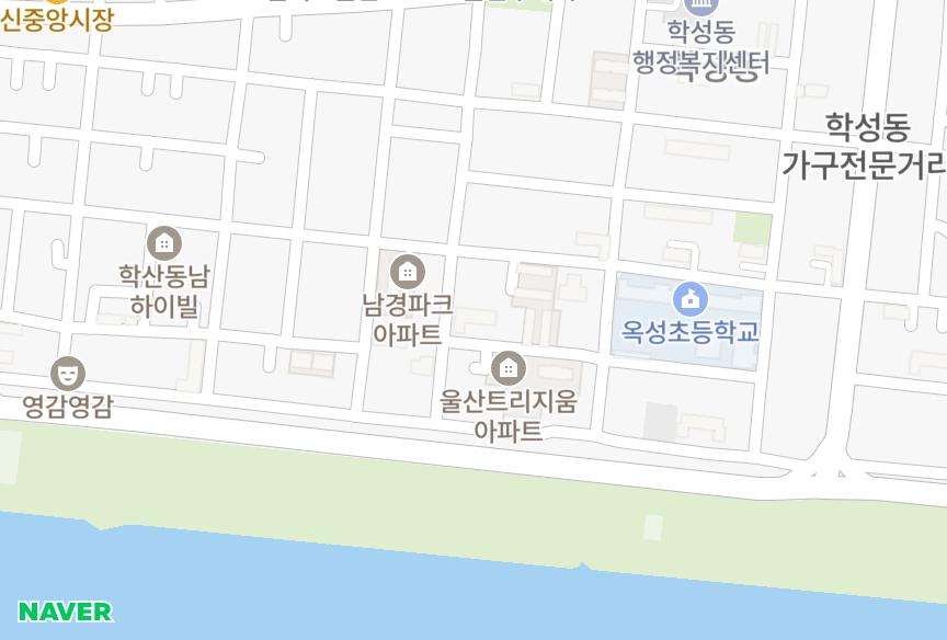 울산광역시 중구 학성동 대진빌라 위치·실거래 시세 지도