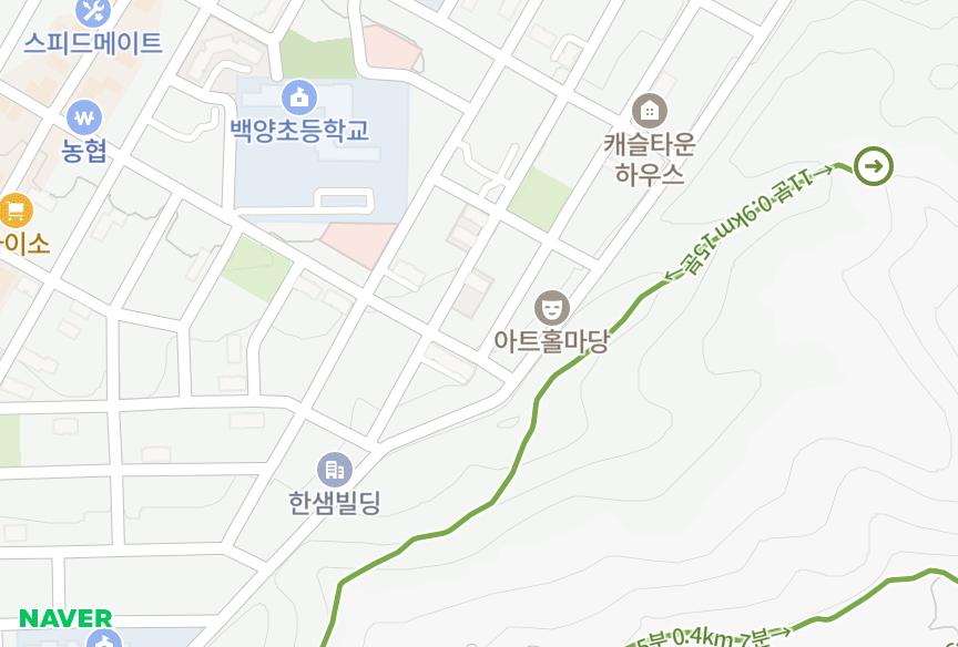 울산광역시 중구 성안동 힐그린스위트 위치·실거래 시세 지도