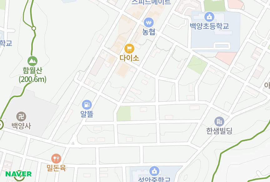 울산광역시 중구 성안동 성안대호하이빌12차 위치·실거래 시세 지도