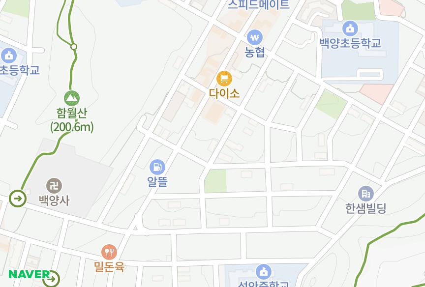 울산광역시 중구 성안동 효제로즈빌 위치·실거래 시세 지도