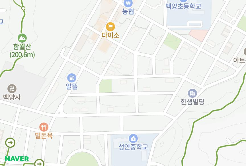 울산광역시 중구 성안동 대호하이빌13차 위치·실거래 시세 지도