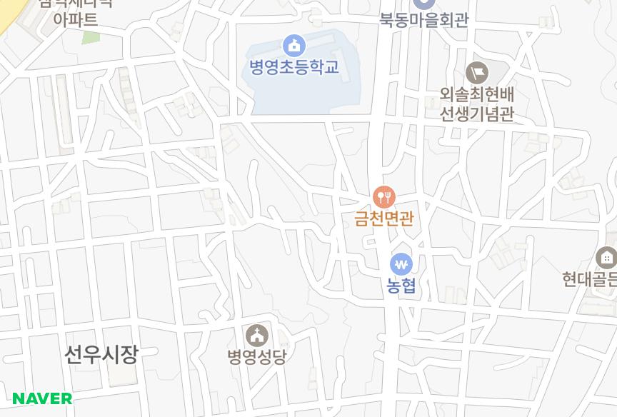 울산광역시 중구 서동 성진파크 위치·실거래 시세 지도