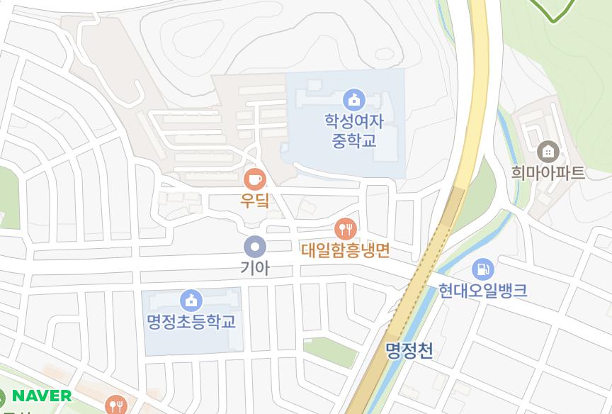 울산광역시 중구 태화동 태화웨일즈빌라트 위치·실거래 시세 지도