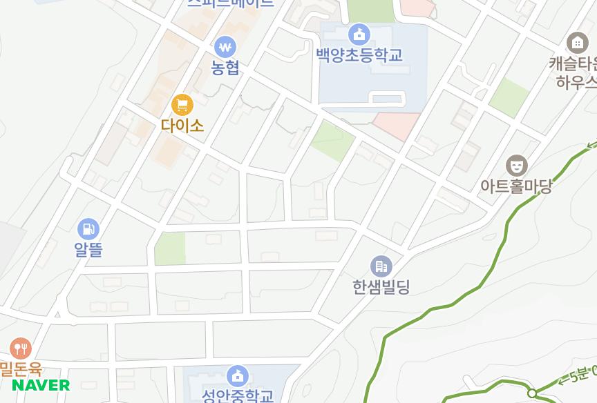 울산광역시 중구 성안동 창진아트빌2지구 위치·실거래 시세 지도