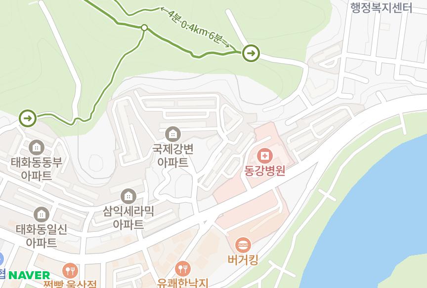울산광역시 중구 태화동 동현빌리지 위치·실거래 시세 지도