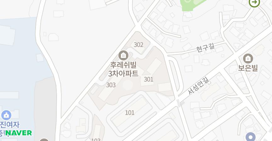 씨앤에스후레쉬빌3차 위치 지도