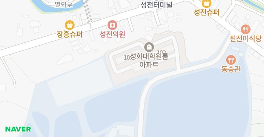 성화 위치 지도