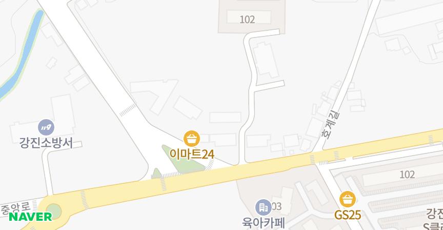 청자베스트빌 위치 지도