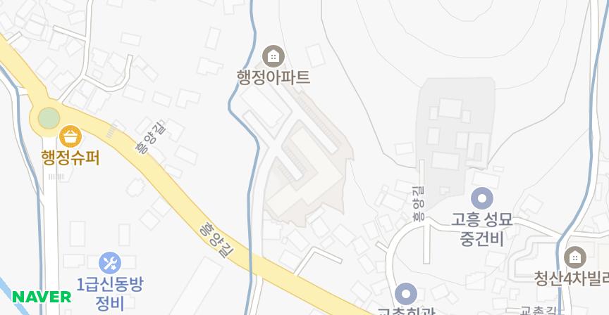 행정 위치 지도