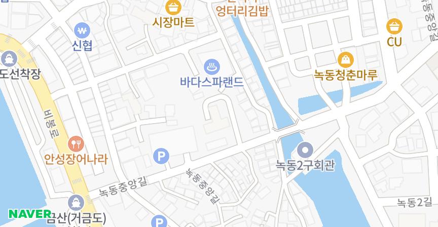 녹동스카이뷰 위치 지도