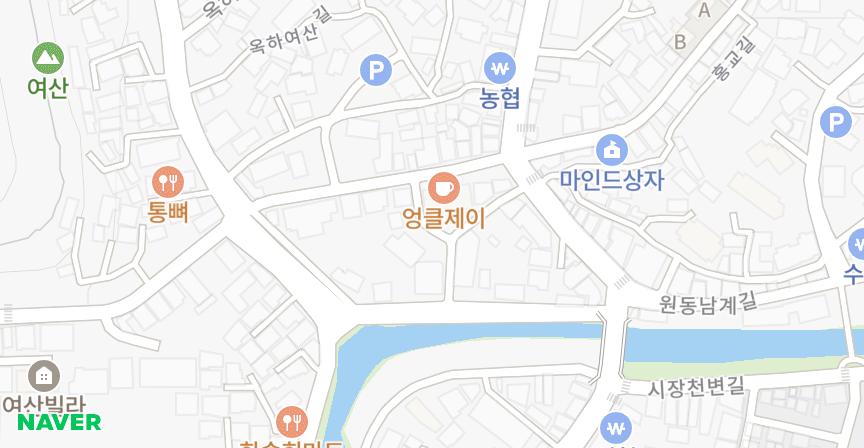 라온하우스 위치 지도