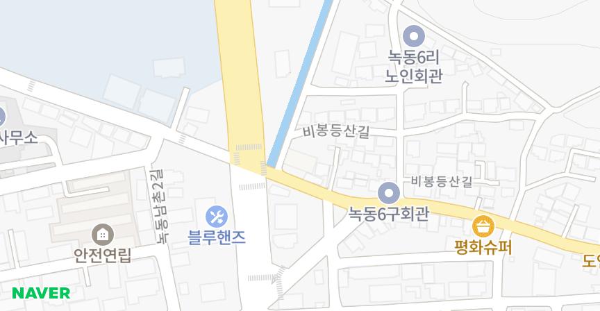 비봉파크 위치 지도