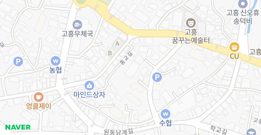 라온빌리지 위치 지도