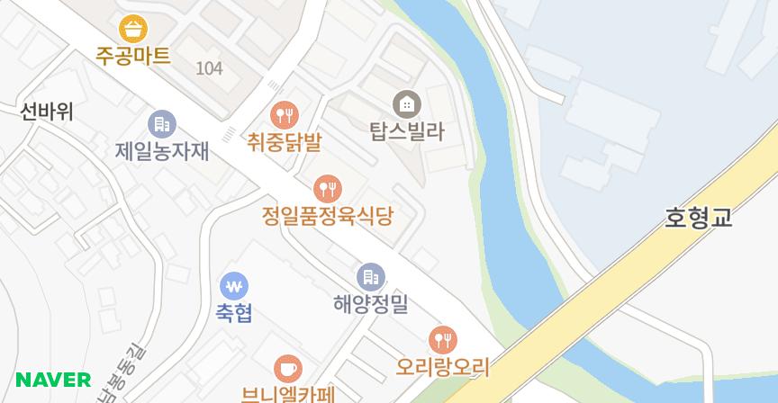 해피마을 위치 지도