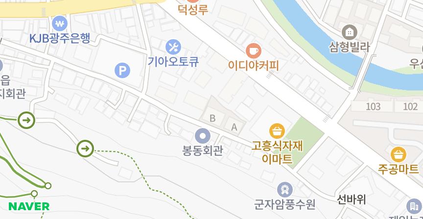 부강 위치 지도
