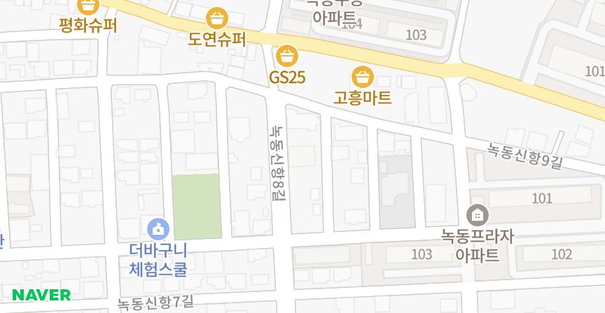 대현파크 위치 지도