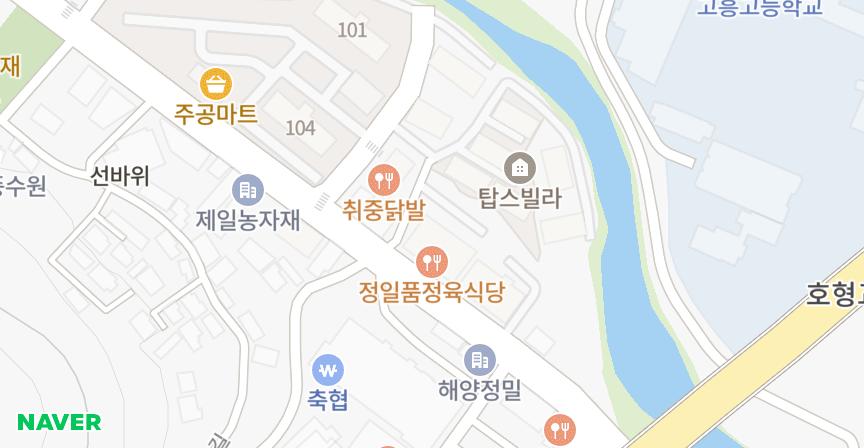 더행복한마을 위치 지도