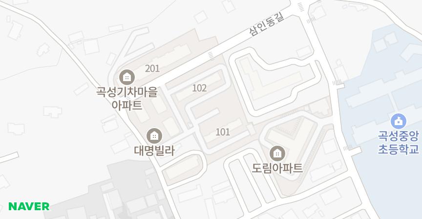 곡성기차마을ES아뜨리움1차 위치 지도