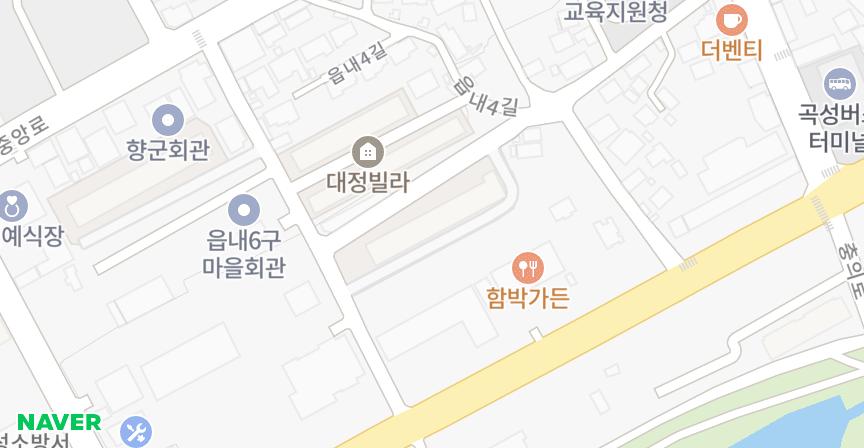 고운 위치 지도
