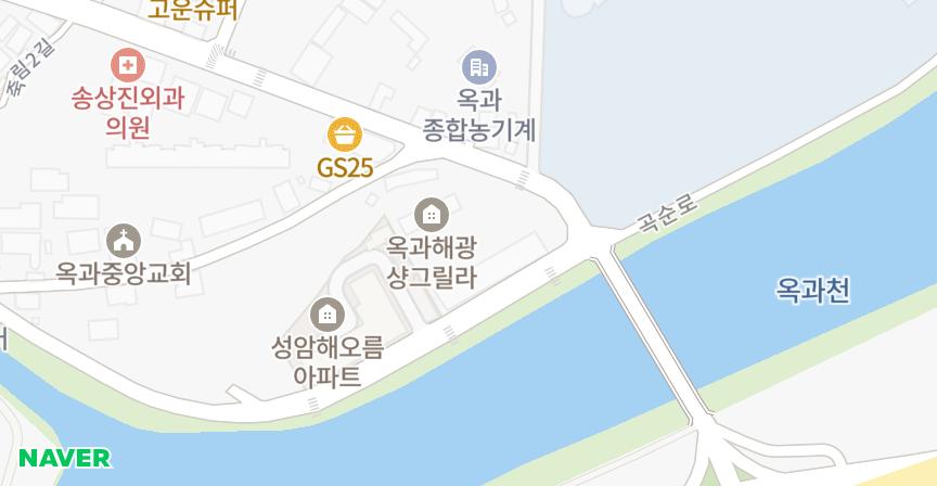 옥과해광샹그릴라 위치 지도