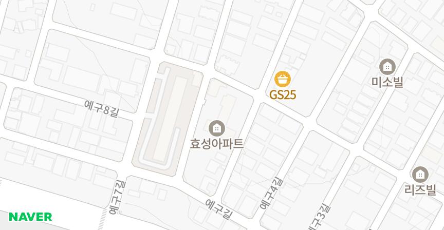 효성 위치 지도