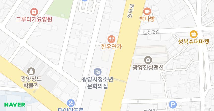 安愛家꿈꾸는집 위치 지도