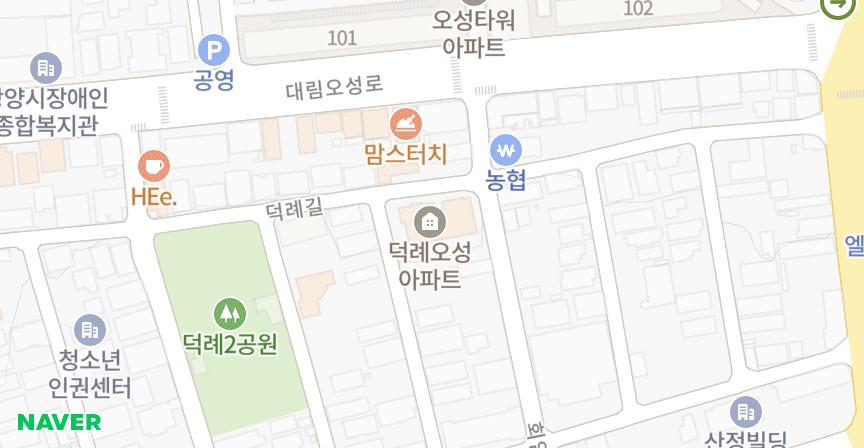 덕례오성 위치 지도