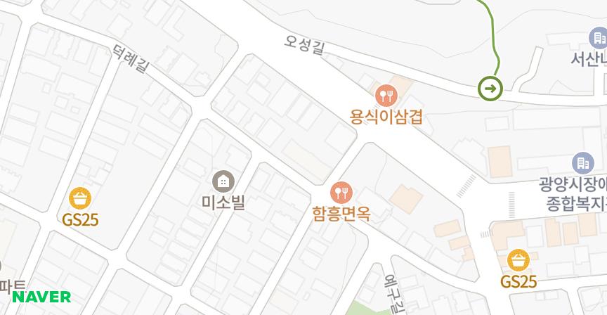 동아그린맨션 위치 지도
