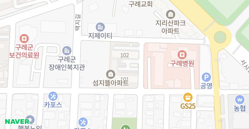 섬지뜰 위치 지도