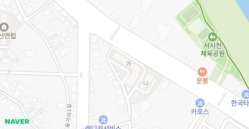 한광 위치 지도